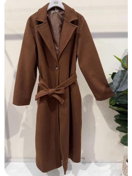 Abrigo Paño Marrón [0]
