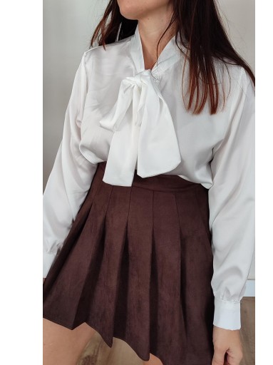 Falda Tablas Antelina [0]