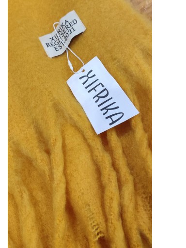 Bufanda  Maxi Mostaza 