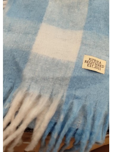 Maxi Bufanda Cuadros 