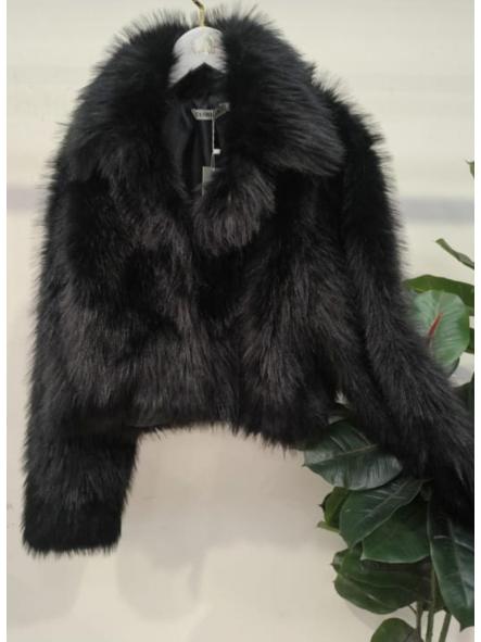 Abrigo Pelito Negro