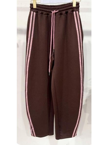 Pantalón Rayas Rosa 