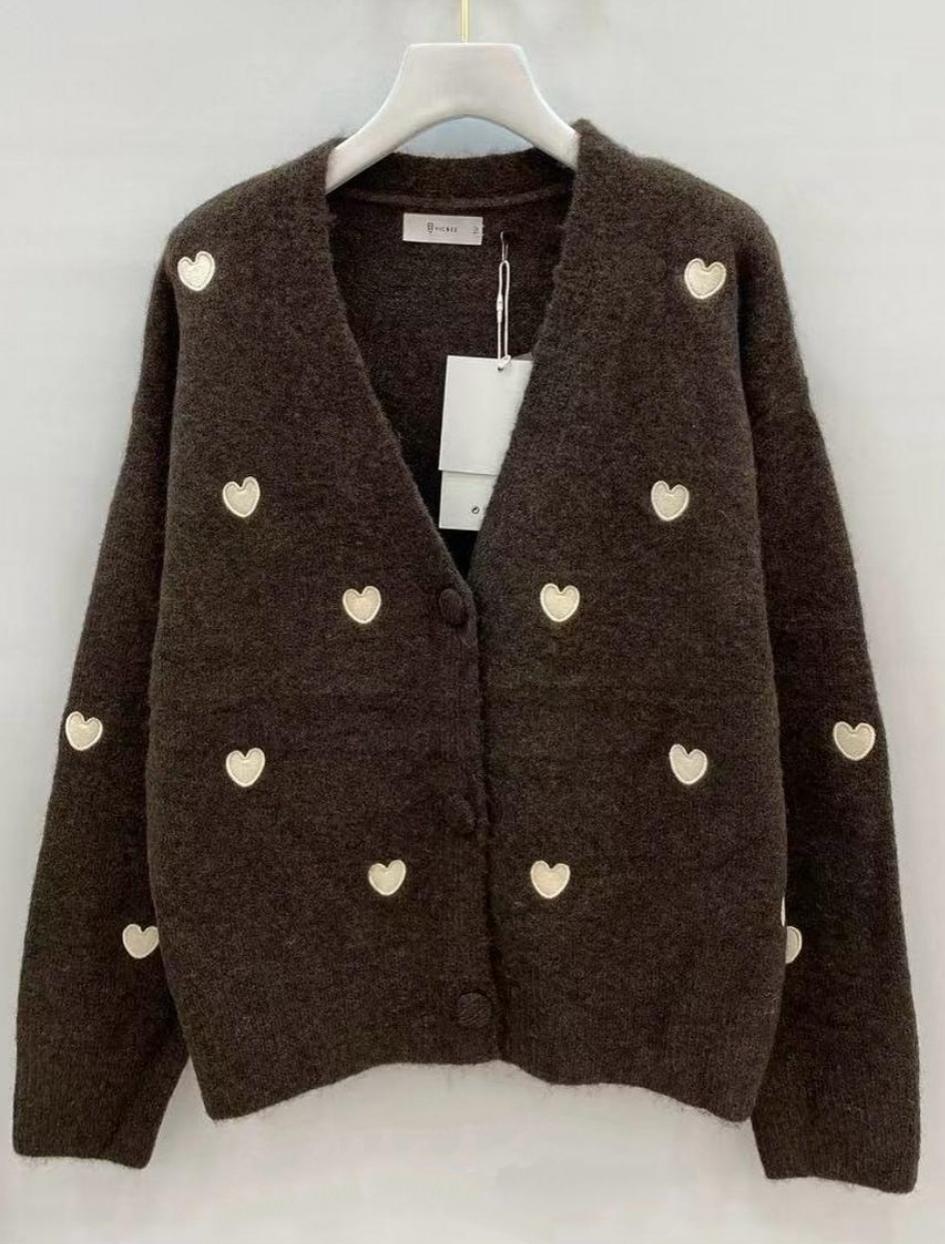 Cárdigan Corazones
