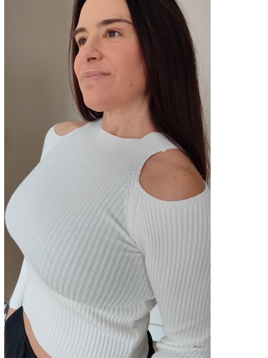Top Hombros Blanco [0]