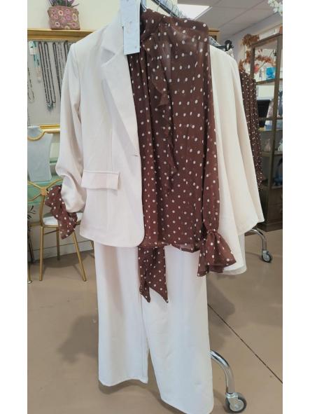 Conjunto Sofía Beige  [0]