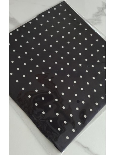 Pañuelo Lunares Negro