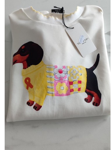 Camiseta Perrito Ribete amarillo [0]