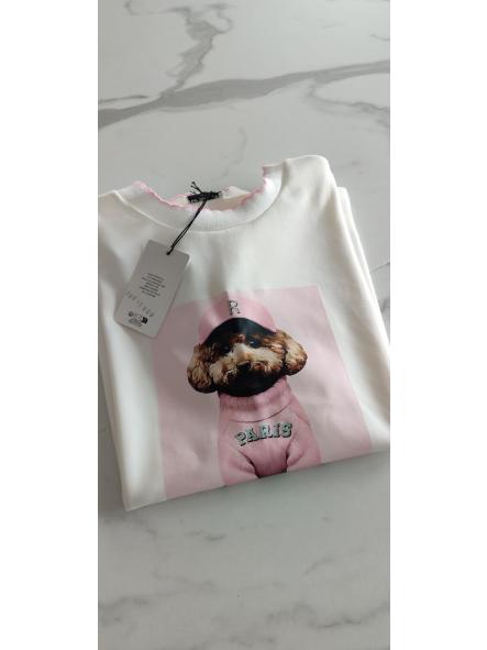 Camiseta Ribete Rosa 