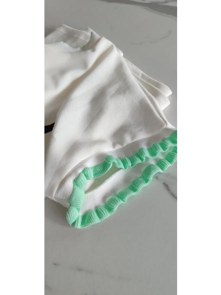 Camiseta Ribete Verde Agua  [1]