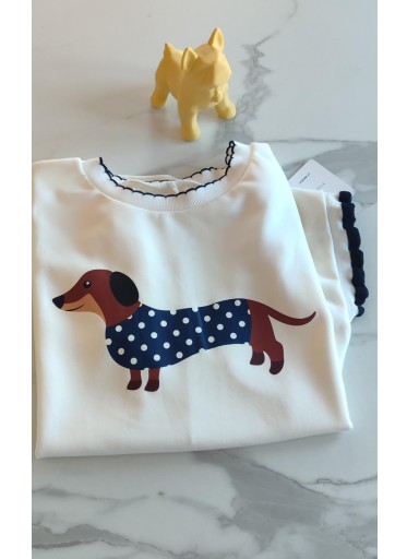 Camiseta Tekel Lunares Marino