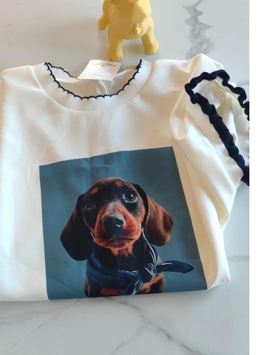 Camiseta Perrito Ribete 