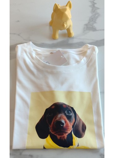 Camiseta Tekel  Amarillo