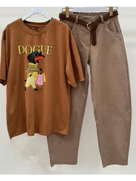 Pantalón Ballon Camel [0]