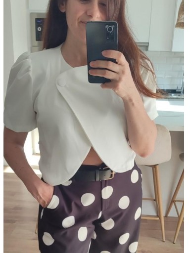 Chaqueta Megan Blanca  [0]