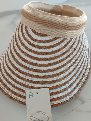 Visera Rayas Beige