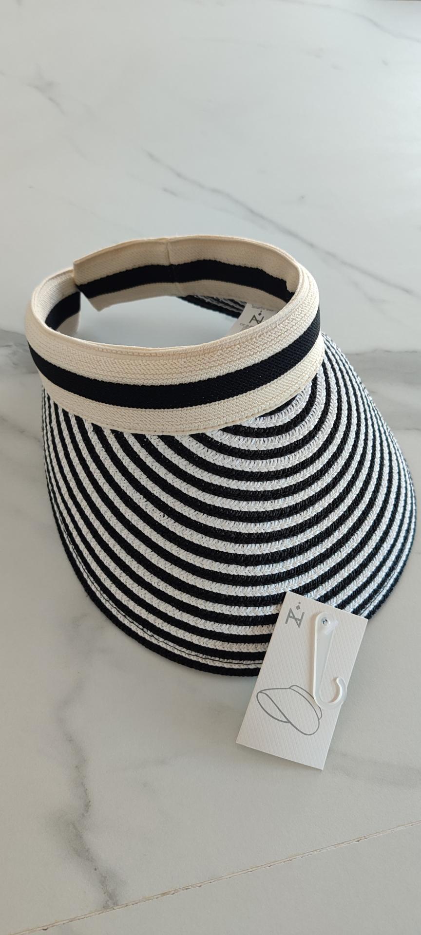 Visera Rayas Negra