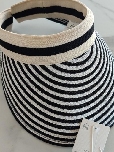 Visera Rayas Negra