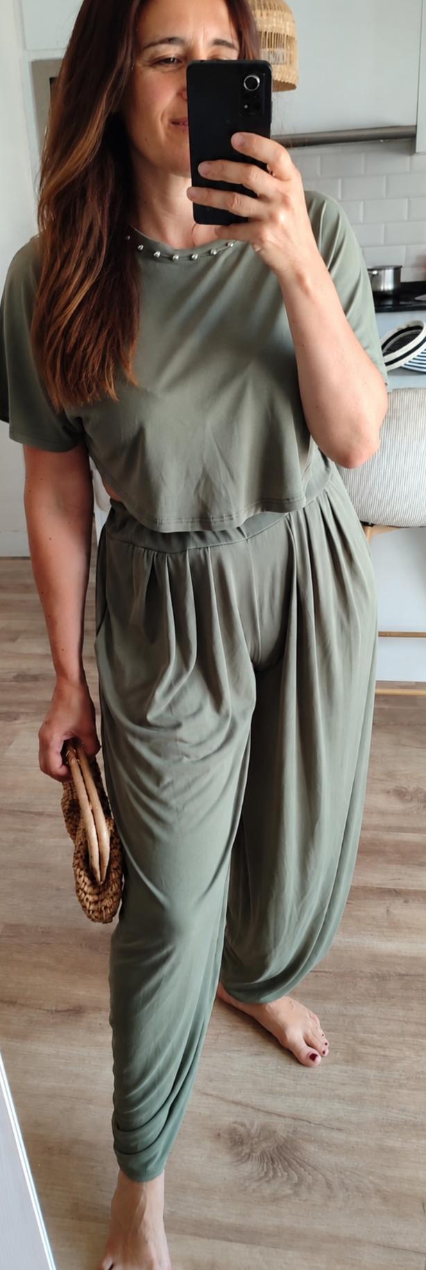 Conjunto Verde Kaki