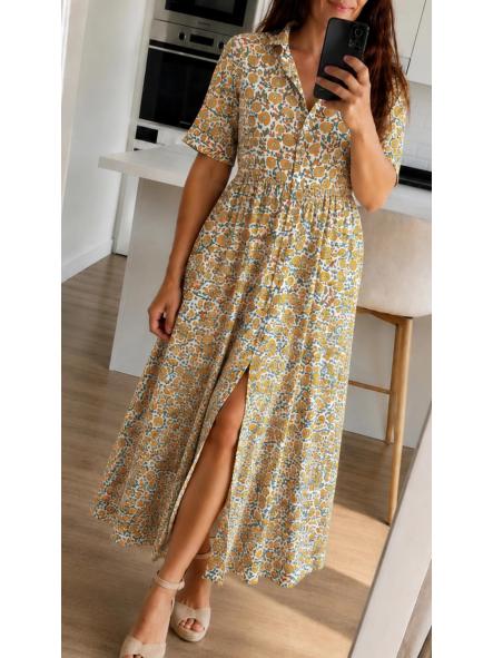 Vestido Floral Camisero  [0]