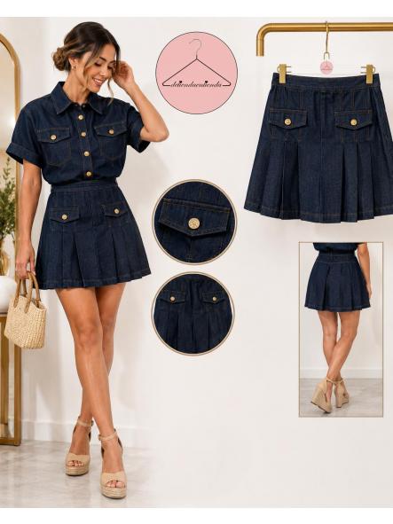Conjunto Falda Denim [0]