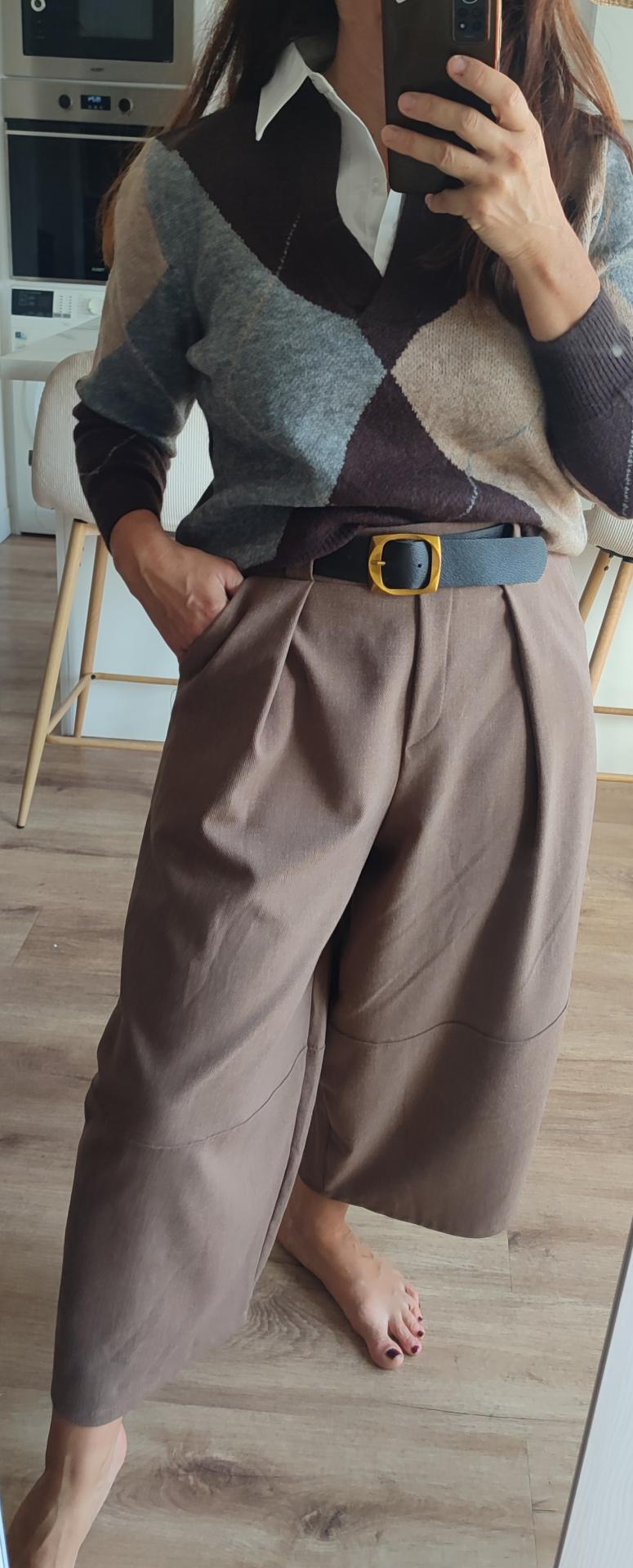 Pantalón Ballón Camel