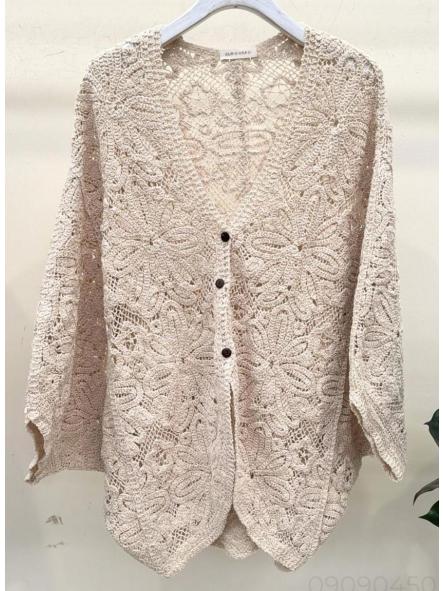 Poncho crochet [0]