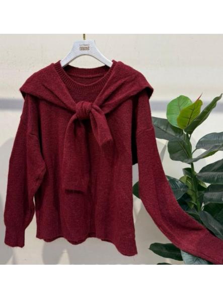 Jersey Lazo Burdeos