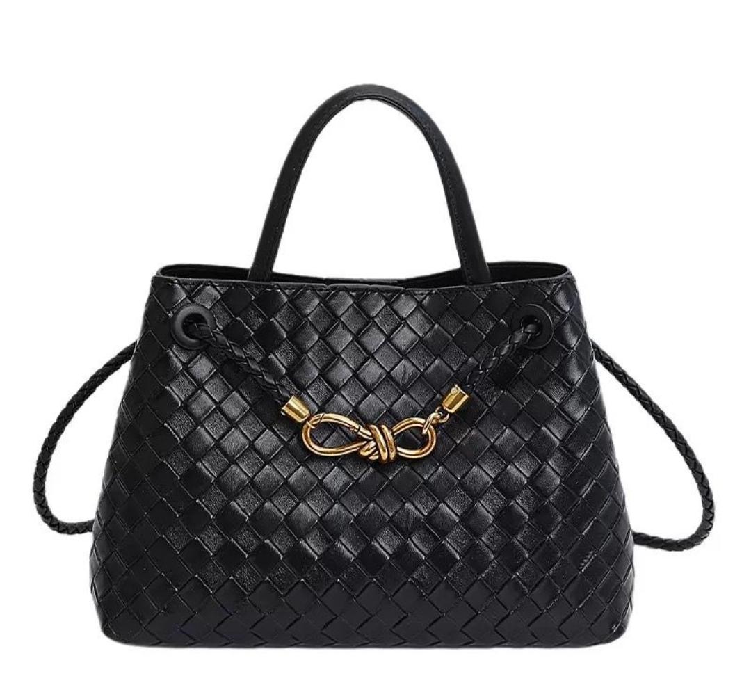 Bolso Negro trenzado