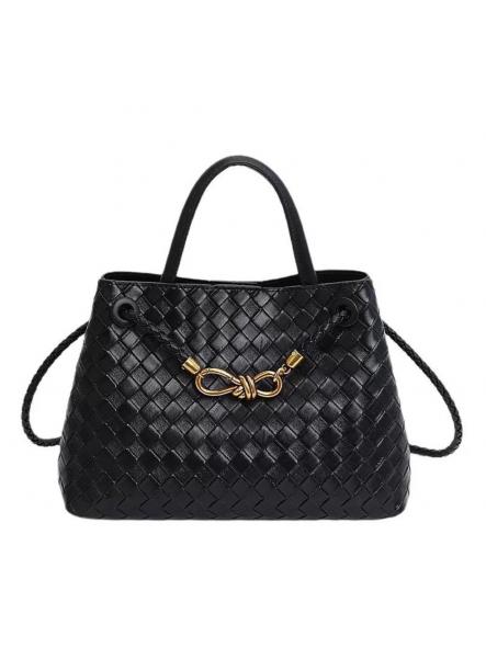 Bolso Negro trenzado