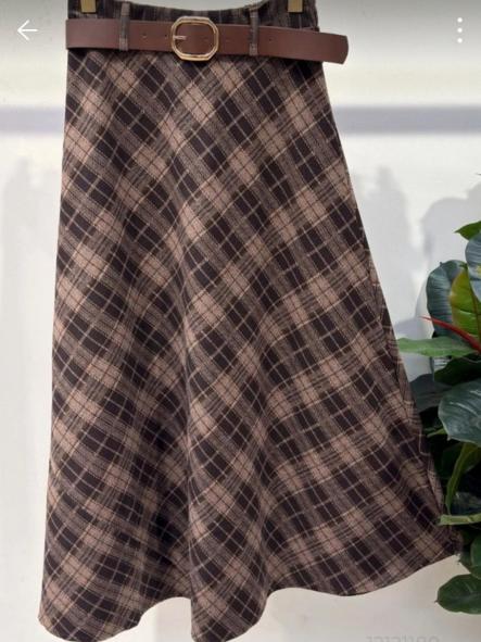 Falda Maxi Cuadros  [0]