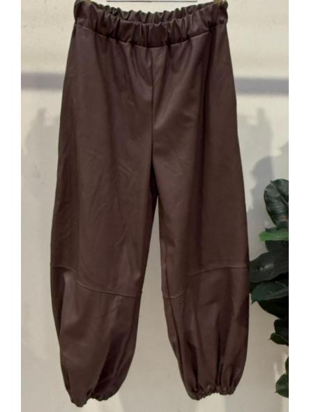 Pantalón efecto piel [0]