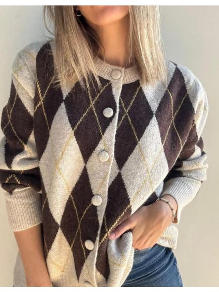 Cárdigan Rombos [0]