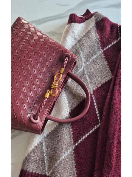 Jerseys Rombos Burdeos 