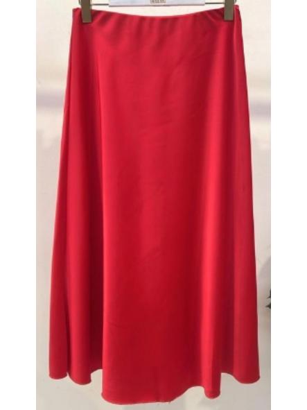 Falda Midi Roja [0]