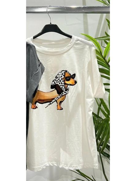 Camiseta Tekel blanca  [0]