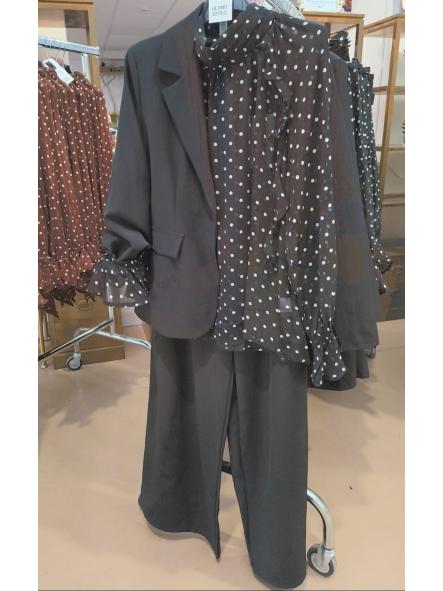 Conjunto Sofía Negro