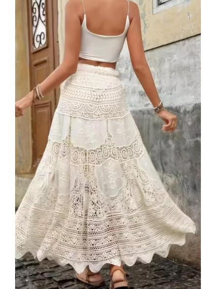 Falda Crochet 