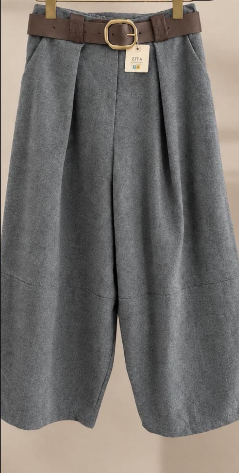 Pantalón Ballón Gris