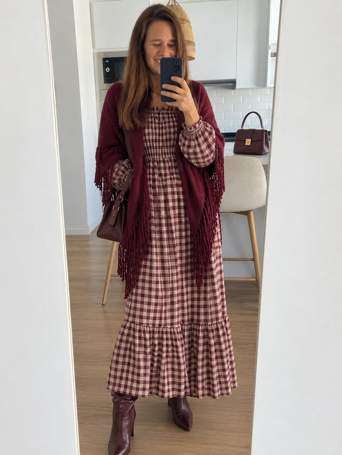 Vestido Vichy