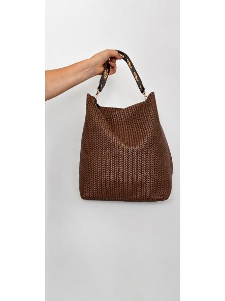 Bolso Hombro Trenzado  [0]