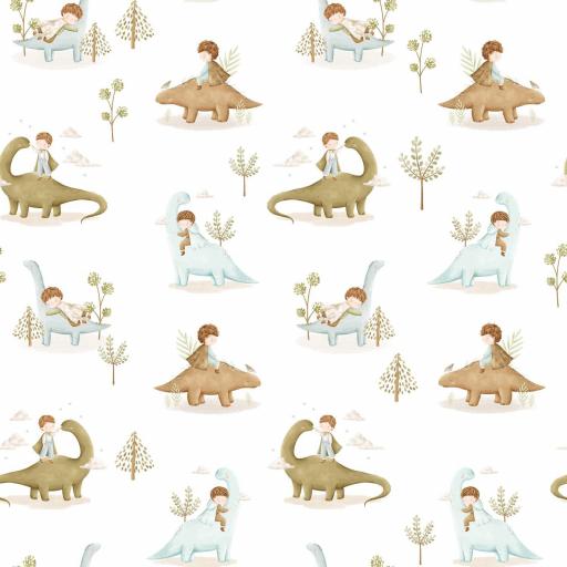 COLECCIÓN MI AMIGO DINO 1   ( EN 10 TEJIDOS DISTINTOS ) 