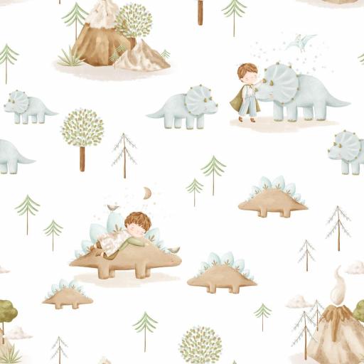 COLECCIÓN MI AMIGO DINO 7  ( EN 10 TEJIDOS DISTINTOS ) 