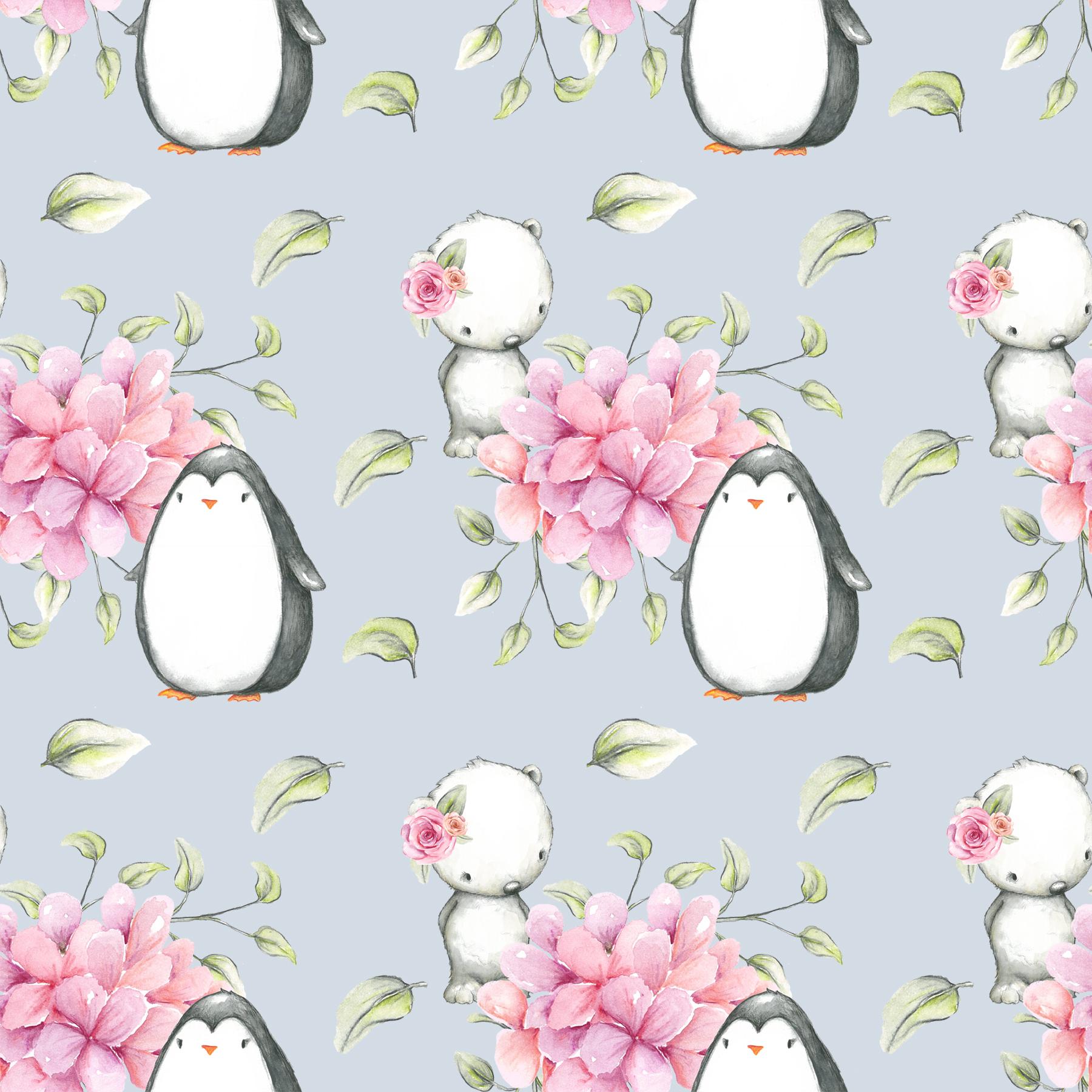 ANIMALES DEL ÁRTICO PINGÜINOS ( EN 10 TEJIDOS DISTINTOS )