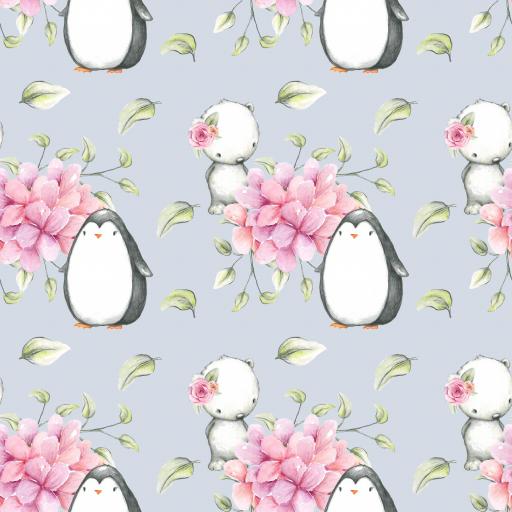  ANIMALES DEL ÁRTICO PINGÜINOS    ( EN 10 TEJIDOS DISTINTOS ) [0]