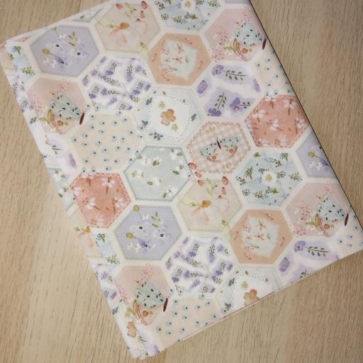 Imagen 20405034 de valoración de POPELÍN ALGODÓN ESTAMPADO PATCHWORCK