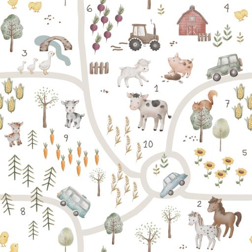 LA GRANJA ( EN 10 TEJIDOS DISTINTOS )