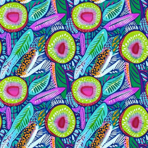 COLLECCIÓN FRUTAS TROPICALES 26 ( EN 10 TEJIDOS DISTINTOS ) 