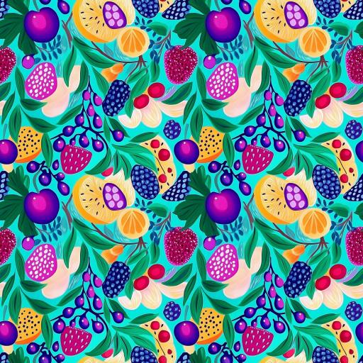 COLLECCIÓN FRUTAS TROPICALES 34 ( EN 10 TEJIDOS DISTINTOS ) 