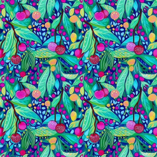 COLLECCIÓN FRUTAS TROPICALES 42 ( EN 10 TEJIDOS DISTINTOS ) 