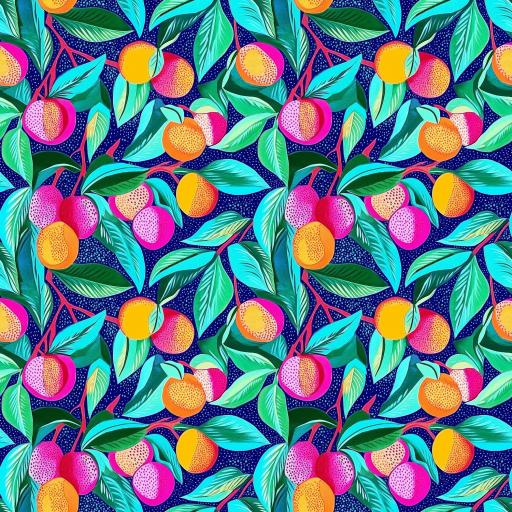 COLLECCIÓN FRUTAS TROPICALES 56 ( EN 10 TEJIDOS DISTINTOS ) 